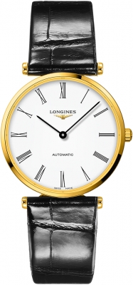 Buy this new Longines La Grande Classique Automatic 38mm L4.918.2.11.2 midsize watch for the discount price of £1,710.00. UK Retailer.