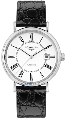 Buy this new Longines Presence Automatic 40mm L4.922.4.11.2 mens watch for the discount price of £1,215.00. UK Retailer.