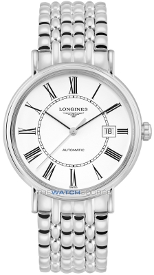Buy this new Longines Presence Automatic 40mm L4.922.4.11.6 mens watch for the discount price of £1,260.00. UK Retailer.