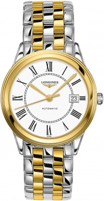 Buy this new Longines Flagship Automatic 38.5mm L4.974.3.21.7 midsize watch for the discount price of £1,296.00. UK Retailer.