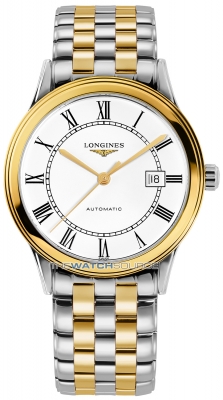 Buy this new Longines Flagship Automatic 40mm L4.984.3.21.7 midsize watch for the discount price of £1,620.00. UK Retailer.