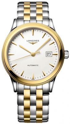 Buy this new Longines Flagship Automatic 40mm L4.984.3.22.7 midsize watch for the discount price of £1,620.00. UK Retailer.