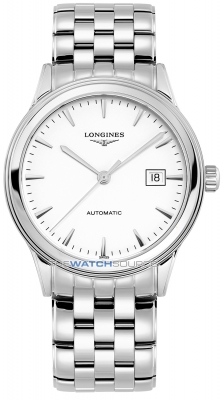 Buy this new Longines Flagship Automatic 40mm L4.984.4.12.6 mens watch for the discount price of £1,485.00. UK Retailer.