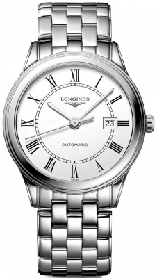 Buy this new Longines Flagship Automatic 40mm L4.984.4.21.6 mens watch for the discount price of £1,485.00. UK Retailer.