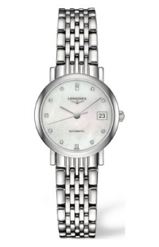 Buy this new Longines Elegant Automatic 25.5mm L4.309.4.87.6 ladies watch for the discount price of £1,890.00. UK Retailer.