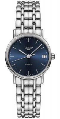 Buy this new Longines Presence Automatic 30mm L4.322.4.92.6 ladies watch for the discount price of £1,170.00. UK Retailer.