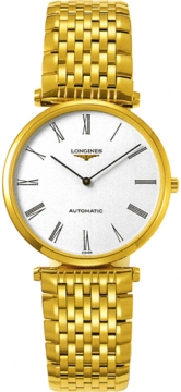 Buy this new Longines La Grande Classique Automatic 34mm L4.708.2.11.8 midsize watch for the discount price of £905.00. UK Retailer.