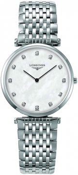 Buy this new Longines La Grande Classique Quartz 33mm L4.709.4.87.6 ladies watch for the discount price of £860.00. UK Retailer.