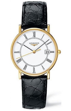 Buy this new Longines Presence Quartz L4.743.6.11.0 mens watch for the discount price of &pound;1,700.00. UK Retailer.