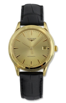 Buy this new Longines Flagship Automatic L4.774.6.32.2 mens watch for the discount price of &pound;2,295.00. UK Retailer.