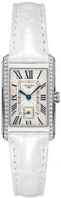 Buy this new Longines DolceVita Quartz 23mm L5.512.0.71.2 ladies watch for the discount price of £3,645.00. UK Retailer.