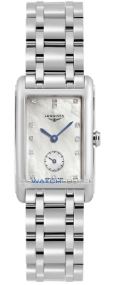 Buy this new Longines DolceVita Quartz 23mm L5.512.4.87.6 ladies watch for the discount price of £1,530.00. UK Retailer.