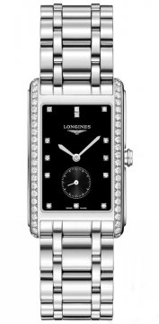 Buy this new Longines DolceVita Quartz 25mm L5.755.0.57.6 ladies watch for the discount price of £4,374.00. UK Retailer.