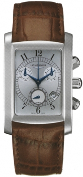 Buy this new Longines DolceVita Quartz Chronograph XL L5.680.4.73.2 mens watch for the discount price of £820.00. UK Retailer.