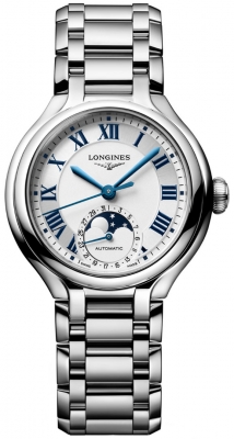 Longines PrimaLuna Moonphase Automatic 34mm L8.126.4.71.6 watch