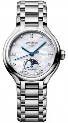 Longines PrimaLuna Moonphase Automatic 34mm L8.126.4.87.6 watch