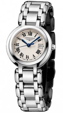 Buy this new Longines PrimaLuna Quartz 26.5mm L8.110.4.71.6 ladies watch for the discount price of £990.00. UK Retailer.