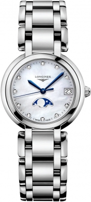 Buy this new Longines PrimaLuna Moonphase 30.5mm L8.115.4.87.6 ladies watch for the discount price of £1,395.00. UK Retailer.