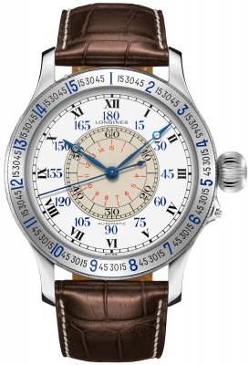Buy this new Longines Lindbergh L2.678.4.11.0 mens watch for the discount price of £3,537.00. UK Retailer.