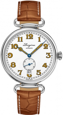 Buy this new Longines Heritage Classic L2.309.4.23.2 midsize watch for the discount price of £1,097.00. UK Retailer.