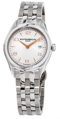 Buy this new Baume & Mercier Clifton Quartz 30mm 10175 ladies watch for the discount price of £1,475.00. UK Retailer.