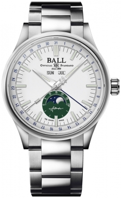 Ball Watch Engineer II Moon Calendar 40mm NM3016C-S1J-WHGR watch
