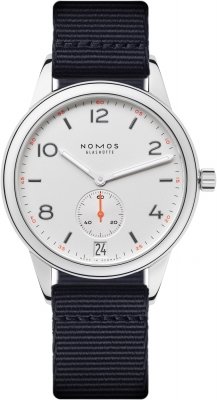 Buy this new Nomos Glashutte Club Automat Datum 41.5mm 775 mens watch for the discount price of £2,538.00. UK Retailer.