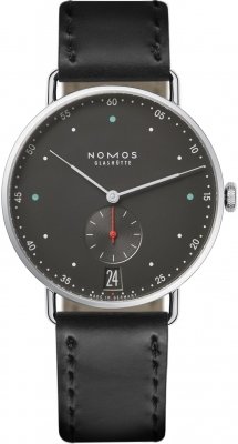 Buy this new Nomos Glashutte Metro 38 Datum 38.5mm 1103 mens watch for the discount price of £2,430.00. UK Retailer.