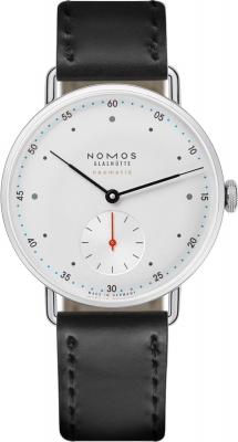 Buy this new Nomos Glashutte Metro Neomatik 35mm 1106 mens watch for the discount price of £2,970.00. UK Retailer.