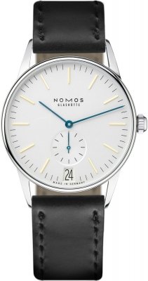 Nomos Glashutte Orion 38 Datum 38mm 380 watch