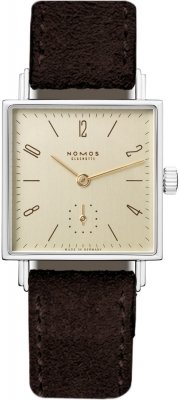 Buy this new Nomos Glashutte Tetra 27.5mm Square 472 ladies watch for the discount price of £1,620.00. UK Retailer.