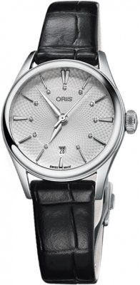 Buy this new Oris Artelier Date 28mm 01 561 7722 4051-07 5 14 64FC ladies watch for the discount price of £1,360.00. UK Retailer.