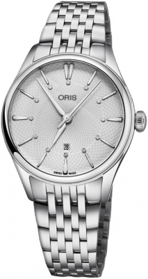 Buy this new Oris Artelier Date 33mm 01 561 7724 4051-07 8 17 79 ladies watch for the discount price of £1,700.00. UK Retailer.