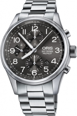 Buy this new Oris Big Crown ProPilot Chronograph 44mm 01 774 7699 4063-07 8 22 19 mens watch for the discount price of &pound;2,167.00. UK Retailer.