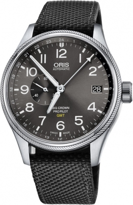 Buy this new Oris Big Crown ProPilot GMT Small Seconds 45mm 01 748 7710 4063-07 5 22 15FC mens watch for the discount price of £1,445.00. UK Retailer.