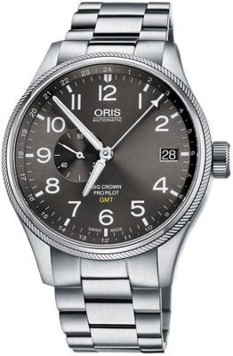 Oris Big Crown ProPilot GMT Small Seconds 45mm 01 748 7710 4063-07 8 22 19 watch