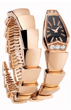 Buy this new Bulgari Serpenti Jewelery Scaglie 26mm  101788 ladies watch for the discount price of £25,857.00. UK Retailer.