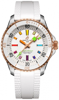 Buy this new Breitling Superocean Automatic 36 U17377211A1S1 ladies watch for the discount price of £4,930.00. UK Retailer.
