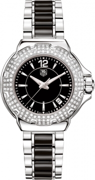 Buy this new Tag Heuer Formula 1 Quartz 37mm wah1214.ba0859 ladies watch for the discount price of £2,990.00. UK Retailer.