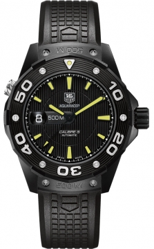 Buy this new Tag Heuer Aquaracer Automatic 500M Calibre 5 waj2180.ft6015 mens watch for the discount price of £1,720.00. UK Retailer.