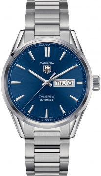 Buy this new Tag Heuer Carrera Caliber 5 Day Date 41mm war201e.ba0723 mens watch for the discount price of £2,115.00. UK Retailer.