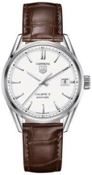 Buy this new Tag Heuer Carrera Caliber 5 Automatic 39mm war211b.fc6181 mens watch for the discount price of £1,890.00. UK Retailer.