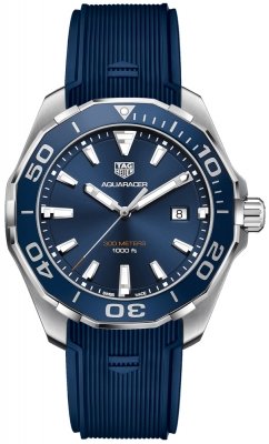 Buy this new Tag Heuer Aquaracer Quartz 43mm way101c.ft6153 mens watch for the discount price of £1,147.00. UK Retailer.