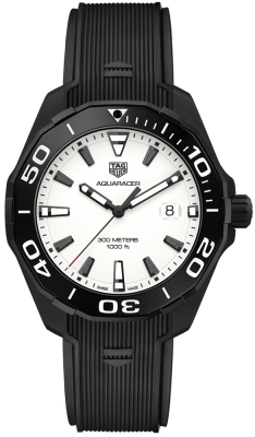 Buy this new Tag Heuer Aquaracer Quartz 43mm way108a.ft6141 mens watch for the discount price of £1,665.00. UK Retailer.