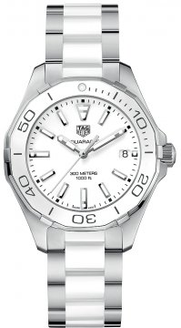 Buy this new Tag Heuer Aquaracer Quartz Ladies 35mm way131b.ba0914 ladies watch for the discount price of £1,185.00. UK Retailer.