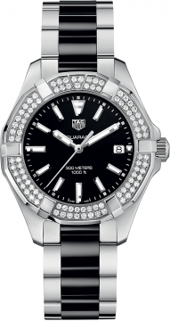 Buy this new Tag Heuer Aquaracer Quartz Ladies 35mm way131e.ba0913 ladies watch for the discount price of £2,295.00. UK Retailer.