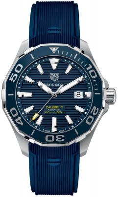 Buy this new Tag Heuer Aquaracer Automatic 43mm way201b.ft6150 mens watch for the discount price of £1,827.00. UK Retailer.