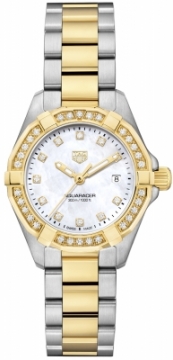 Buy this new Tag Heuer Aquaracer Quartz Ladies 27mm wbd1423.bb0321 ladies watch for the discount price of £3,150.00. UK Retailer.