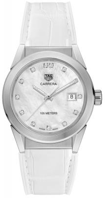 Buy this new Tag Heuer Carrera Quartz wbg1312.fc6412 ladies watch for the discount price of £1,742.00. UK Retailer.