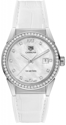 Buy this new Tag Heuer Carrera Quartz wbg1315.fc6412 ladies watch for the discount price of £2,932.00. UK Retailer.